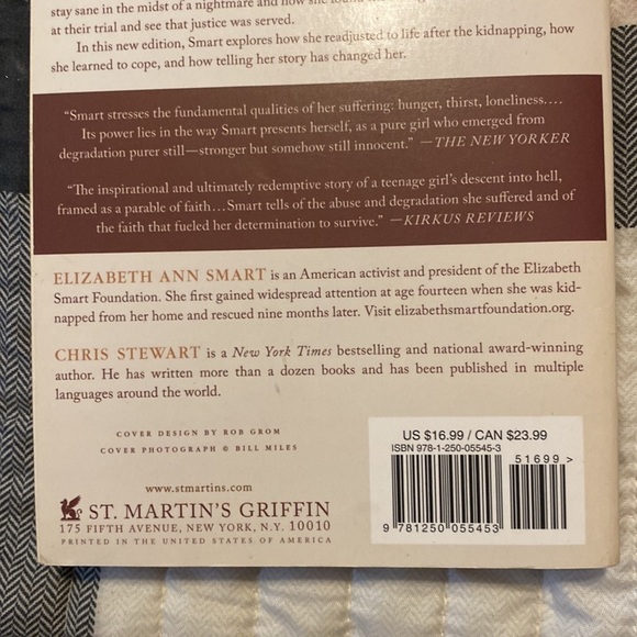 MY story by Elizabeth smart paperback reading book with Chris Stewart - Picture 5 of 8